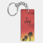 Joy - "Desert Celebratie" door All Joy Art Sleutelhanger (Voorkant Links)