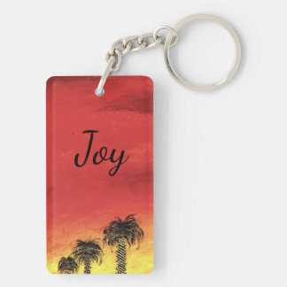 Joy - "Desert Celebratie" door All Joy Art Sleutelhanger