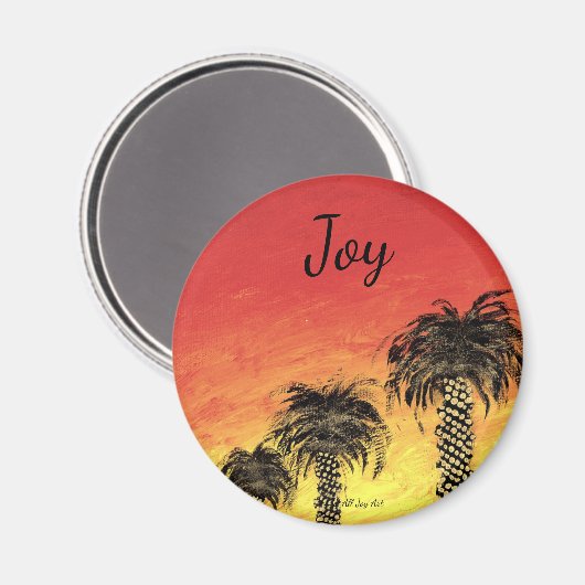 Joy "Desert Celebration" Magnet door All Joy Art (Voorkant / Achterkant)