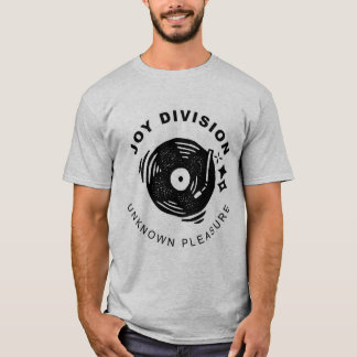 JOY DIVISION UNKNOWN PLEASURE VINYLPLAAT T-SHIRT