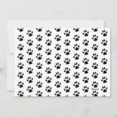 Joy Dog Kerstmis 4-fotokaart Kaart (Achterkant)