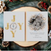 Joy Elegant Christmas Nutcracker Ballet Foto Folie Feestdagenkaart