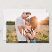 Joy Elegant Stijlvolle Inspirerend Foto Feestdagenkaart (Voorkant)