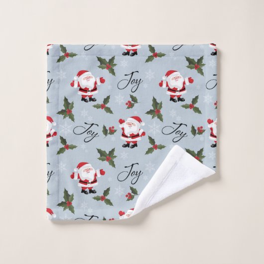 Joy en Kerstmis Bad Handdoek (Wasdoekje)