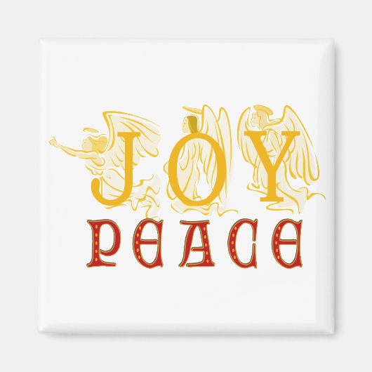 Joy en Peace Magnet (Voorkant)