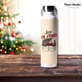 Joy en route Christmas Begins Truck & X-Mas Tree Waterfles