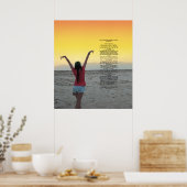 Joy en Sorrow van Kahlil Gibran Poster (Keuken)