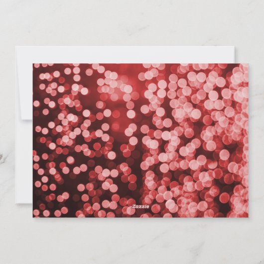 Joy Faux Gold Script Feestdagenkaart (Achterkant)