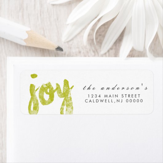 Joy | FEESTDAGEN Etiket (Insitu)