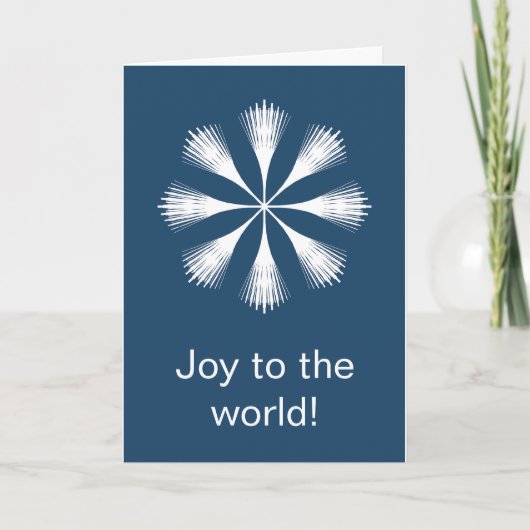 Joy! Feestdagen Kaart (Voorkant)