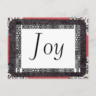 Joy! Feestdagenkaart