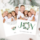 JOY Festieve Kranstwijg Kerst FOTO Kaart