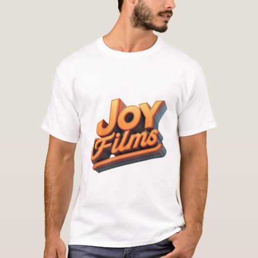 Joy Films 3D Movie Logo T-shirt (Voorkant)