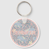 Joy Finds Me By The Sea – Boho Beach  Sleutelhanger (Achterkant)