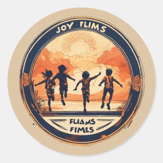 Joy flims sticker (Voorkant)