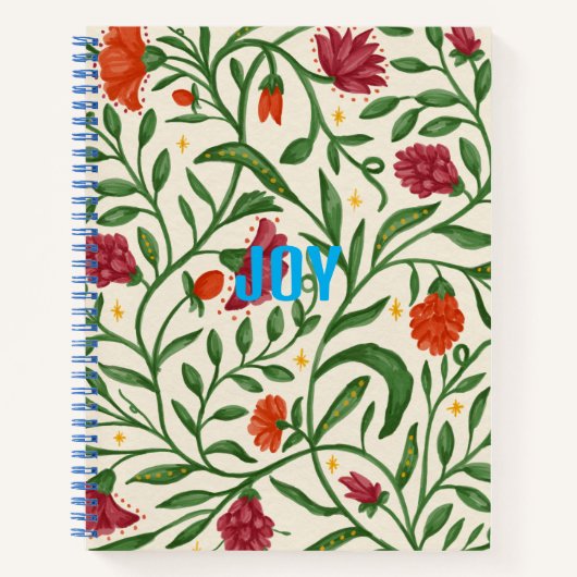 JOY Floral Notitieboek (Voorkant)