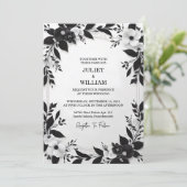 Joy Floral Schattige touw We binden de knoop bruil Kaart (Staand voorkant)