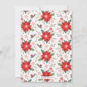 Joy Flourish Holiday Kaart - White (Achterkant)