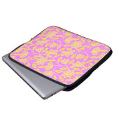 Joy Flowers ~ Laptop Sleeve 15-inch (Voorkant onderkant)