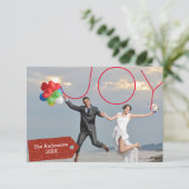 Joy-foto - 3x5 kerstkaart kaart (Staand voorkant)