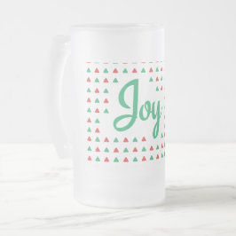 Joy Frosted Glass Beer Mok