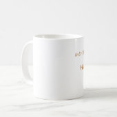 Joy, geel geluk koffiemok (Voorkant links)