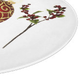 Joy gepersonaliseerde snoeprietversiering heilig snijplank (Hoek)