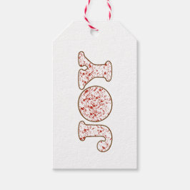 Joy Gift Tag Cadeaulabel
