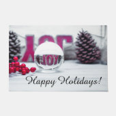 Joy Glass Ball Holiday Collectie Deurmat (Voorkant)