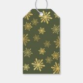 Joy + Gold Foil | FEESTDAGEN Cadeaulabel (Achterkant)