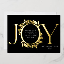 Joy Gold Foil Foliage Berry Wreatfoto zwart