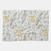 Joy Gold Glitter Theedoek (Horizontaal)