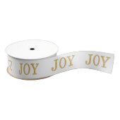 JOY (goudglitter) Grosgrain Lint (Spoel)