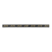 JOY (goudglitter) Satijnen Lint (Voorkant)
