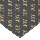 JOY (goudglitter) Tafelkleed (Gekanteld)
