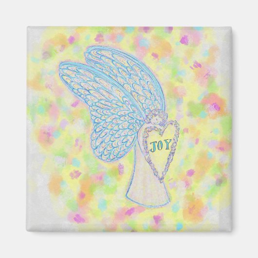 Joy Guardian Angel Art Custom Fridge Magnets Magneet (Voorkant)