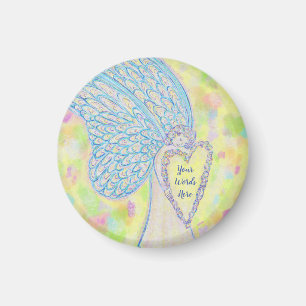 Joy Guardian Angel Art Custom Fridge Magnets Magneet