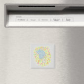Joy Guardian Angel Art Custom Fridge Magnets Magneet (Insitu (Vaatwasser))