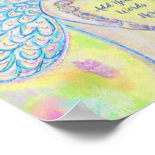 Joy Guardian Angel Art Print Posters (Hoek)