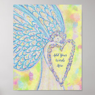 Joy Guardian Angel Art Print Posters