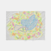 Joy Guardian Angel Custom Fleece Blanket Deken (Voorkant (Horizontaal))