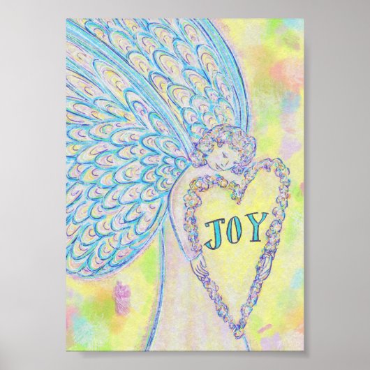 Joy Guardian Angel Poster Art Prints (Voorkant)