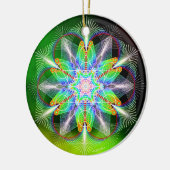 Joy/Happy Keramisch Ornament (Links)