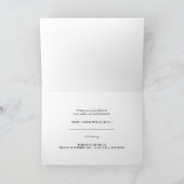 Joy het is een Jongen Foto Holiday Bancement Feestdagen Kaart (Binnen)