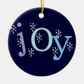 Joy Holiday Keepomwille Ornament (Voorkant)