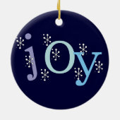 Joy Holiday Keepomwille Ornament (Achterkant)