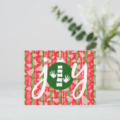 JOY Holiday Kerstchiropractic Briefkaart (Staand voorkant)