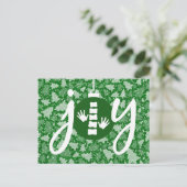 JOY Holiday Kerstchiropractic Briefkaart (Staand voorkant)