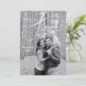 Joy Holiday Kerstmis Feestdagenkaart (Staand voorkant)