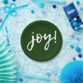 Joy Holiday Paper-Borden Papieren Bordje (Feest)